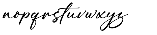 Hourglass of Shine Font LOWERCASE