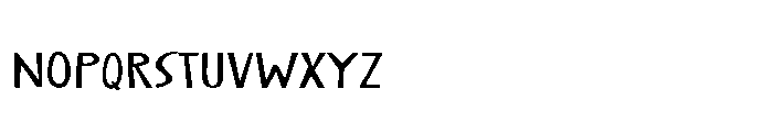 Hours Later Font LOWERCASE