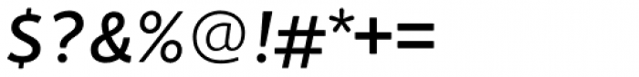 Houschka Alt Pro DemiBold Italic Font OTHER CHARS