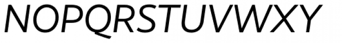 Houschka Alt Pro Medium Italic Font UPPERCASE