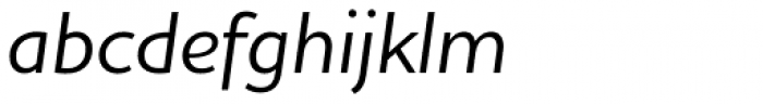 Houschka Alt Pro Medium Italic Font LOWERCASE