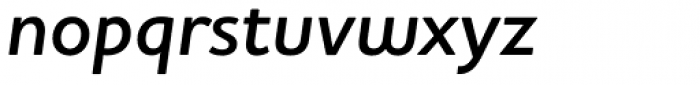 Houschka Pro DemiBold Italic Font LOWERCASE