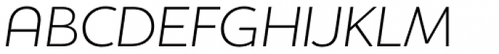 Houschka Pro Light Italic Font UPPERCASE