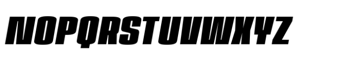 House Sans Compressed Black Italic Font UPPERCASE