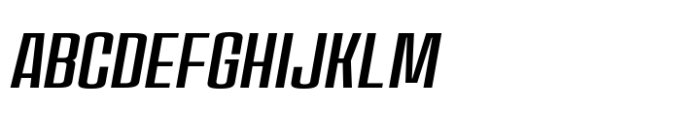 House Sans Condensed Italic Font UPPERCASE