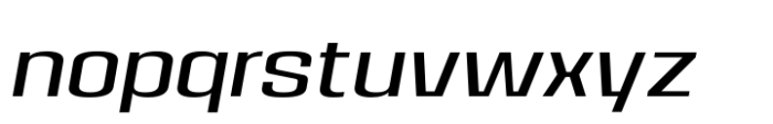 House Sans Regular Italic Font LOWERCASE