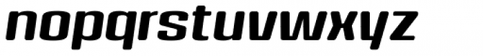House Soft Narrow Bold Italic Font LOWERCASE