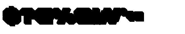 Houston Strike Slab Serif Sans Extrude Font OTHER CHARS