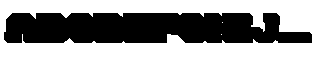 Houston Strike Slab Serif Sans Extrude Font UPPERCASE