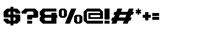 Houston Strike Slab Serif Sans Regular Font OTHER CHARS