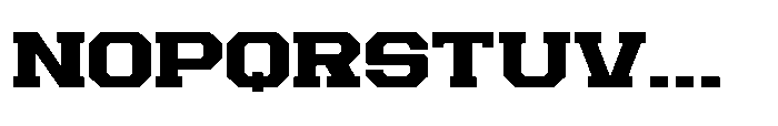 Houston Strike Slab Serif Sans Regular Font LOWERCASE