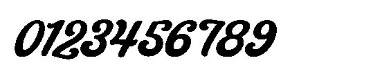 Houston Strike Slab Serif Script Regular Font OTHER CHARS