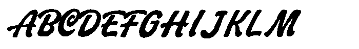 Hover Ridley Script Font UPPERCASE