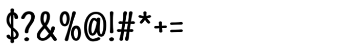 Howerotan Font OTHER CHARS