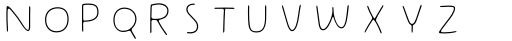Howli Inline Font UPPERCASE