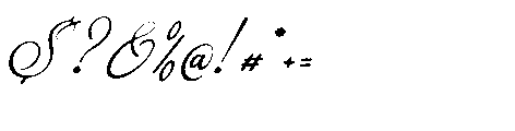 Howtaly Italic Font OTHER CHARS