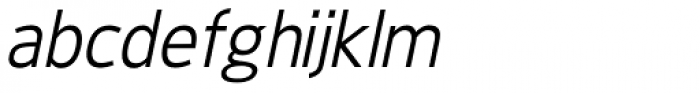 Hoxton Italic Font LOWERCASE