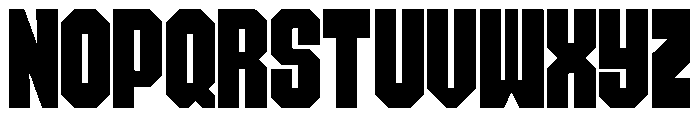 HornPlease Condensed Font LOWERCASE