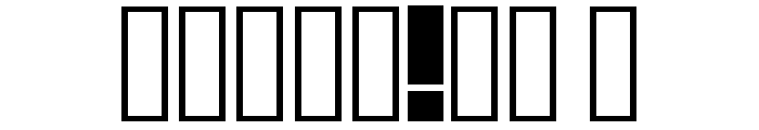 HornPlease Narrow Font OTHER CHARS