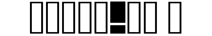 HornPlease Normal Font OTHER CHARS