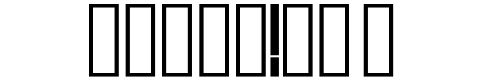 HornPlease Supercondensed Font OTHER CHARS