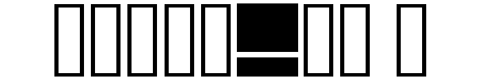 HornPlease Wide Font OTHER CHARS