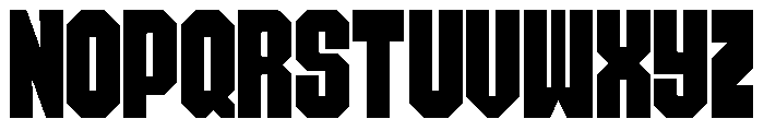 HornPleasev02 Condensed Instance Font UPPERCASE