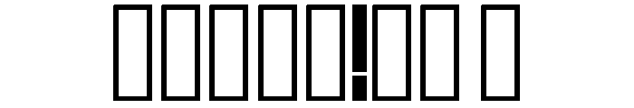 HornPleasev02 Extracondensed Instance Font OTHER CHARS