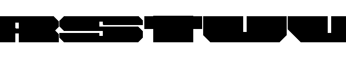 HornPleasev02 Extrawide Instance Font UPPERCASE
