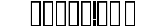 HornPleasev02 Supercondensed Instance Font OTHER CHARS