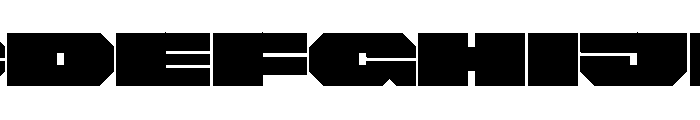 HornPleasev02 Wide Instance Font UPPERCASE