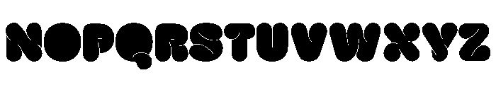HossExtraPreRelease Solid Font UPPERCASE