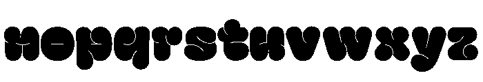 HossExtraPreRelease Solid Font LOWERCASE