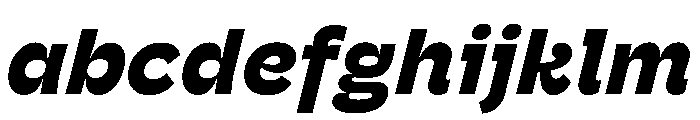 HossSharp BlackItalic FONT