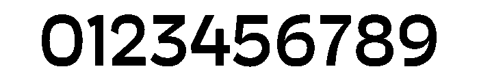 HossSharp Medium Font OTHER CHARS