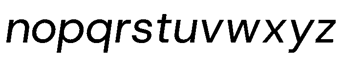HostGrotesk Italic Da824f78 Font LOWERCASE