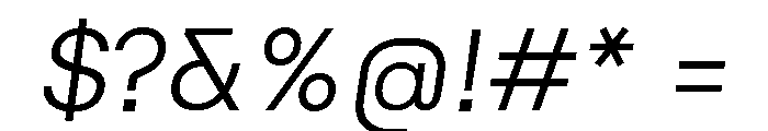 HostGrotesk LightItalic 81e902f7 Font OTHER CHARS
