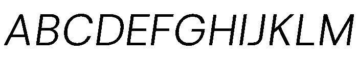 HostGrotesk LightItalic 81e902f7 Font UPPERCASE