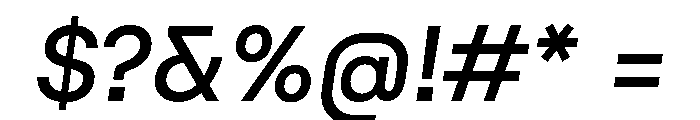 HostGrotesk MediumItalic 4d5d42bb Font OTHER CHARS