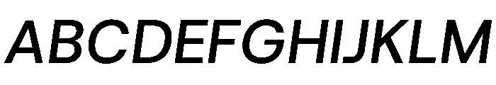 HostGrotesk MediumItalic 4d5d42bb Font UPPERCASE