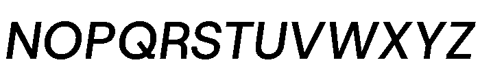 HostGrotesk MediumItalic 4d5d42bb Font UPPERCASE