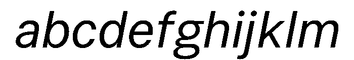 HotSansVF Italic Instance FONT