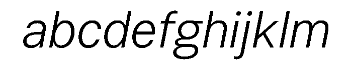 HotSansVF LightItalic Instance FONT