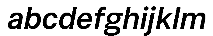 HotSansVF MediumItalic Instance FONT