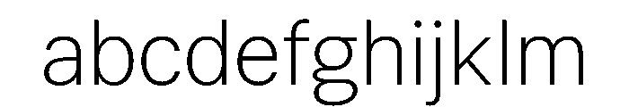 HotSansVF Thin Instance FONT