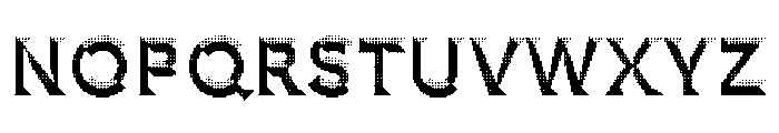 Hour 12 Clear Font LOWERCASE