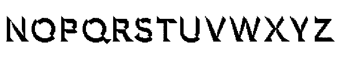 Hour 12 Sunny Font UPPERCASE