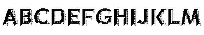 Hour 3 Clear Font UPPERCASE