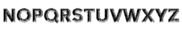 Hour 3 Cloudy Font UPPERCASE