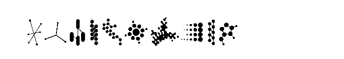House 3009 Vectagrams Font UPPERCASE
